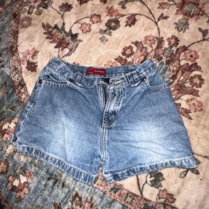 Vintage Blue Denim Shorts